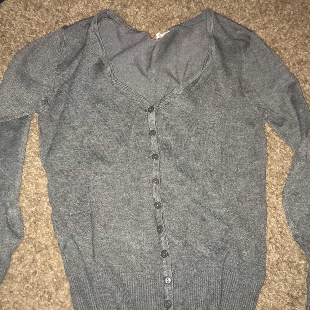Never been worn gray cardigan
